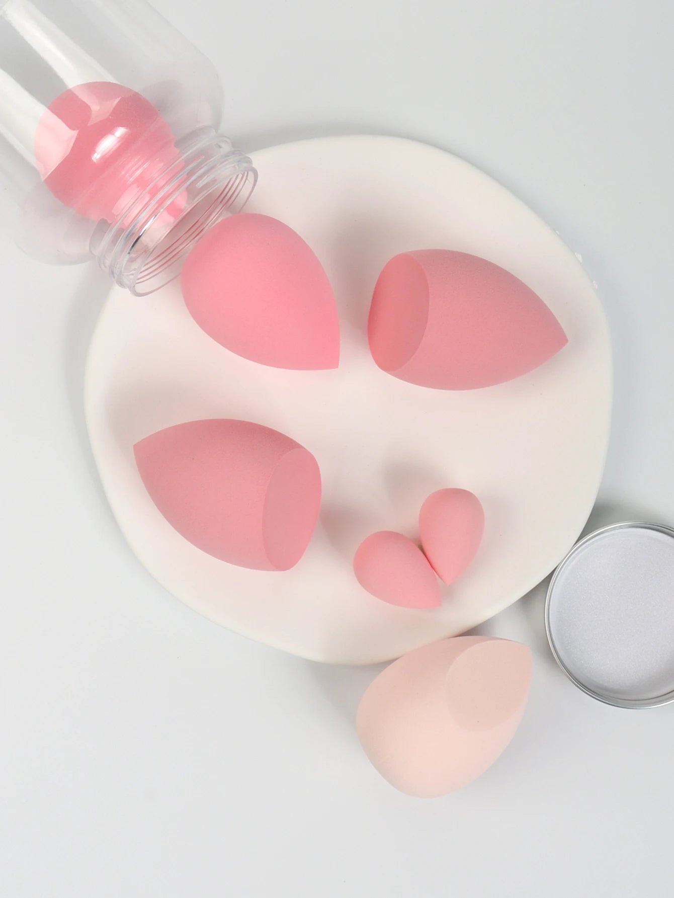 7 件套 Makeup Sponge Cosmetic Puff Foundation Sponges Blender Beauty Egg Powder Puffs Make up Accessories Women Makeup Tools