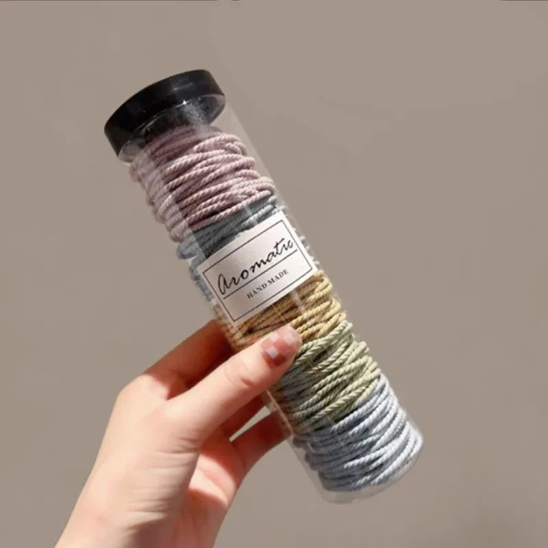 100pcs/lot Hair bands Solid Color Elastic Rubber Band Hair band Headband Scrunchie Hair Accessories for hair
