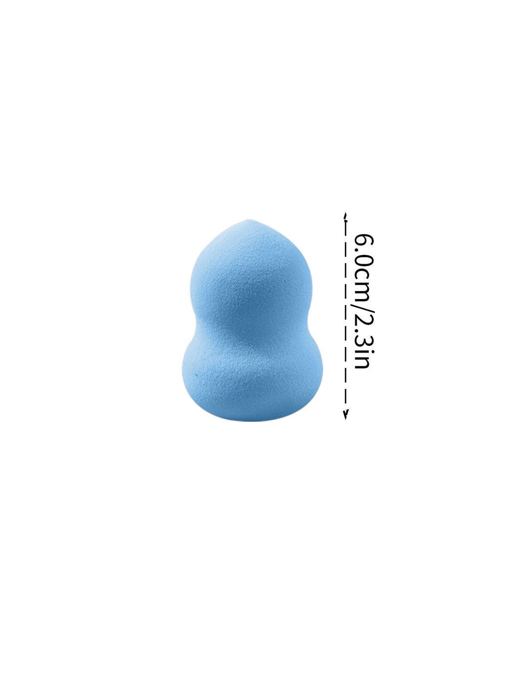 30Pcs Makeup Beauty Tools Set for Face, Large Sky Blue Makeup Sponge, Soft Sponge Puff,Friendly Face Cosmetic Applicators