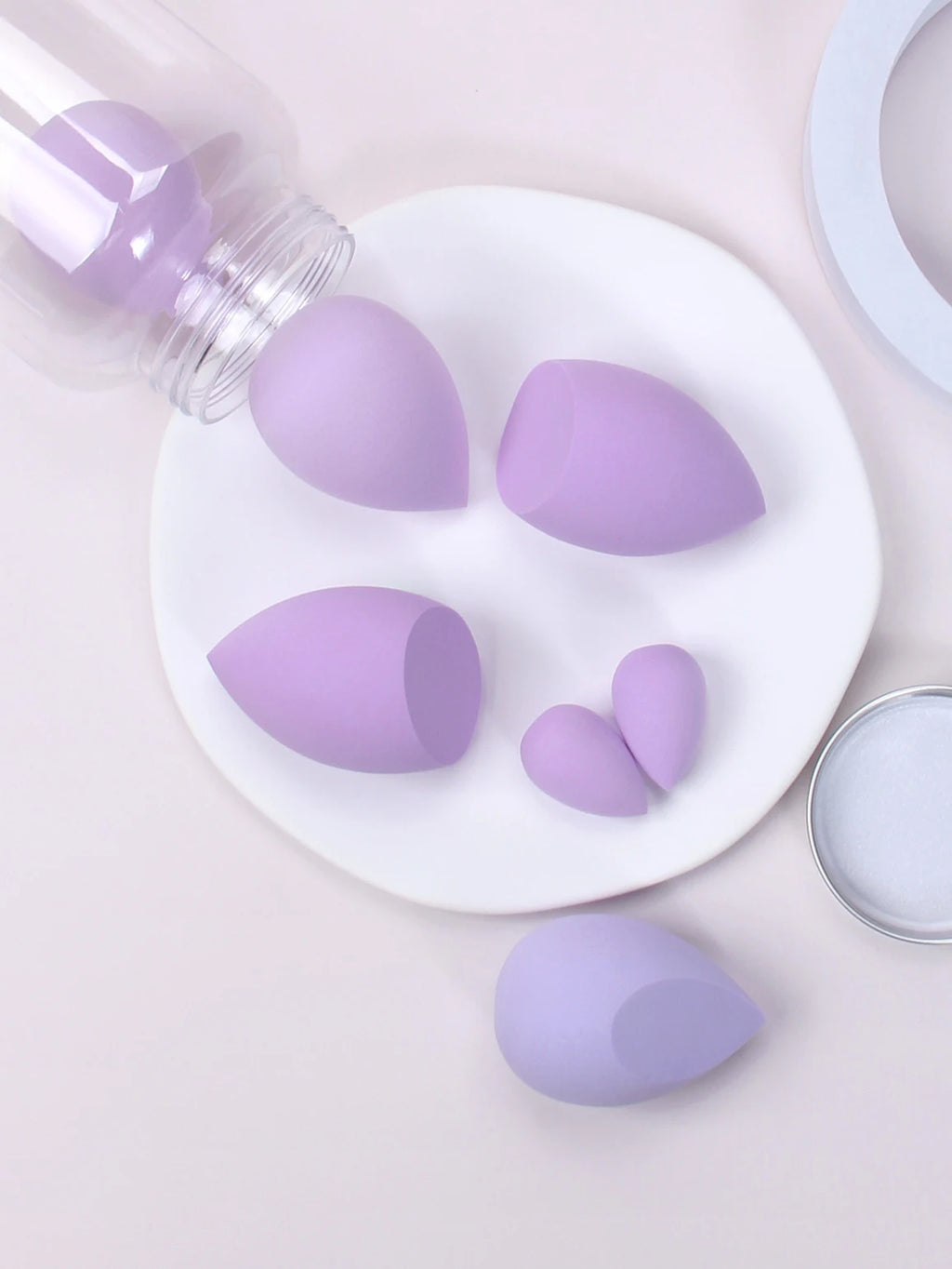 7 件套 Makeup Sponge Cosmetic Puff Foundation Sponges Blender Beauty Egg Powder Puffs Make up Accessories Women Makeup Tools