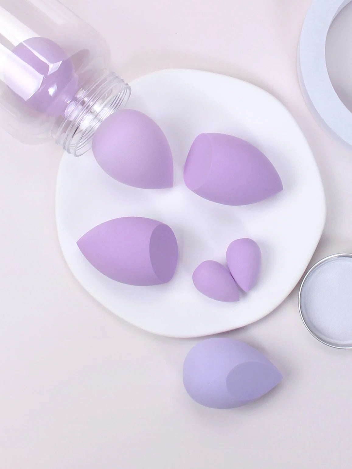 7 件套 Makeup Sponge Cosmetic Puff Foundation Sponges Blender Beauty Egg Powder Puffs Make up Accessories Women Makeup Tools