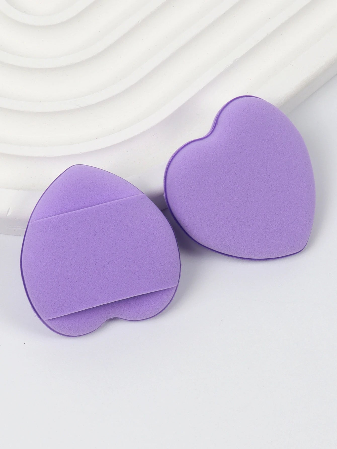 50 Mini Finger Cushions Air Cushion Powder Puff, Latex Free Mixed Sponge and Cosmetic Puff Is Used for Liquid Foundation Make-
