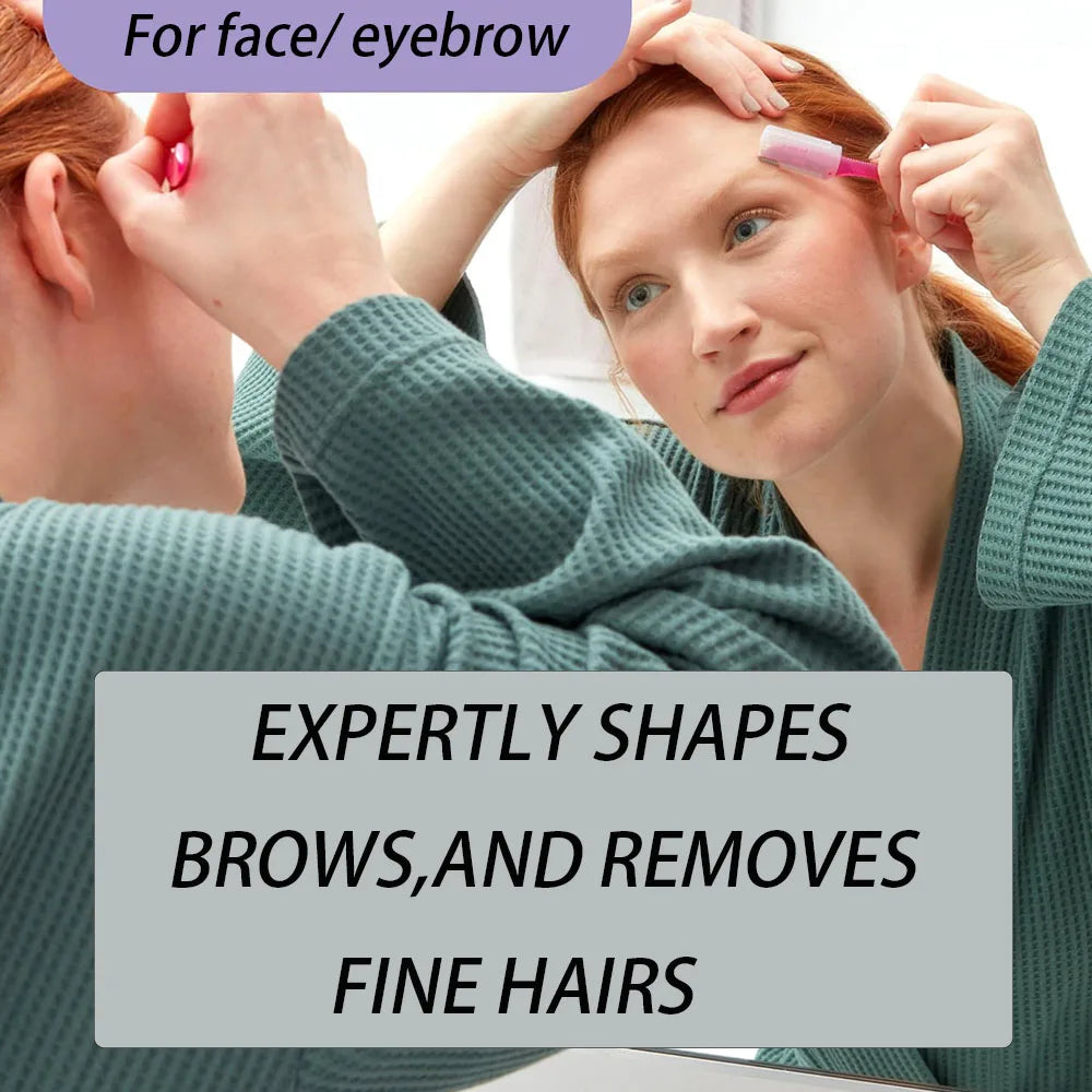 Face Razors For Women And Men 16PCS Eyebrow Razor Multipurpose Eyebrow Trimmer Facial Hair Removal Tool Dermaplaning Tools