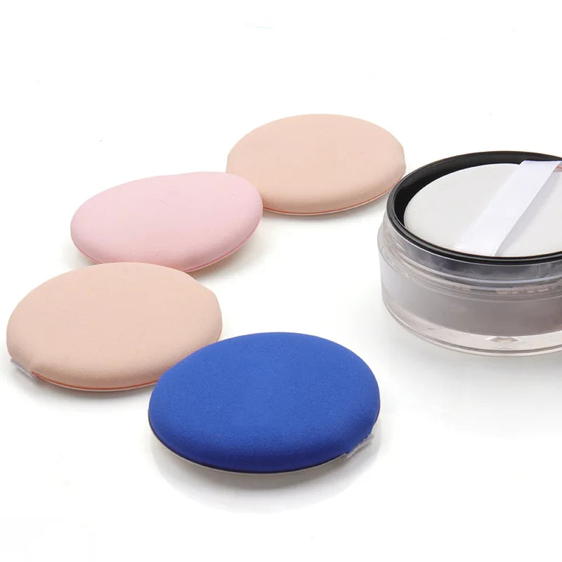 5/10Pcs Soft Velvet Makeup Sponge Loose Powder Cosmetic Puff Double-sided Face Makeup Sponge Concealer Wet Dry Makeup Tools