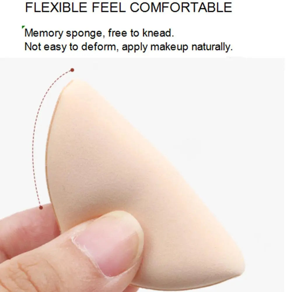 Sponge Round Air Cushion Thin Lightweight Foundation Sponge Dry Wet Dual-Use Beauty Powder Sponge Face Puff Beauty Tools