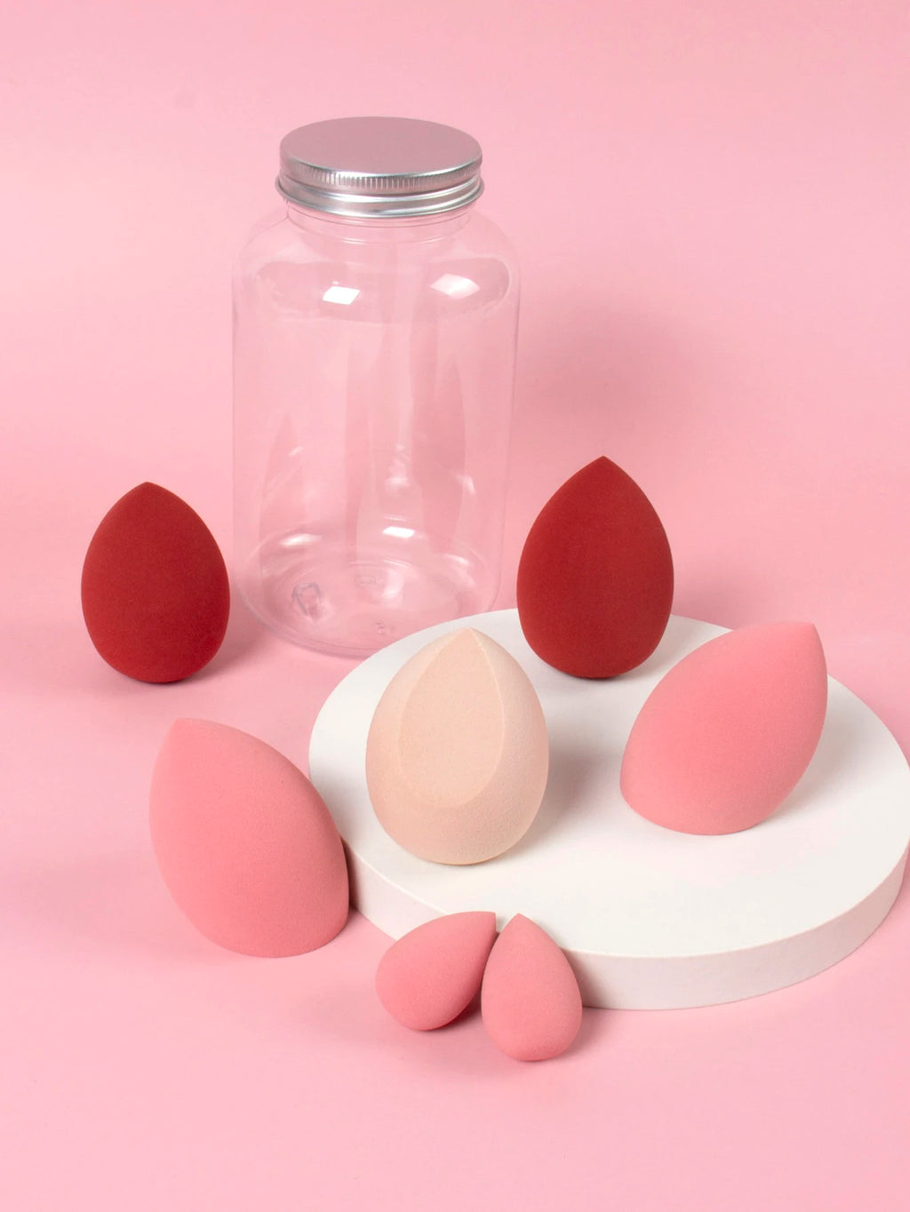 7 件套 Makeup Sponge Cosmetic Puff Foundation Sponges Blender Beauty Egg Powder Puffs Make up Accessories Women Makeup Tools