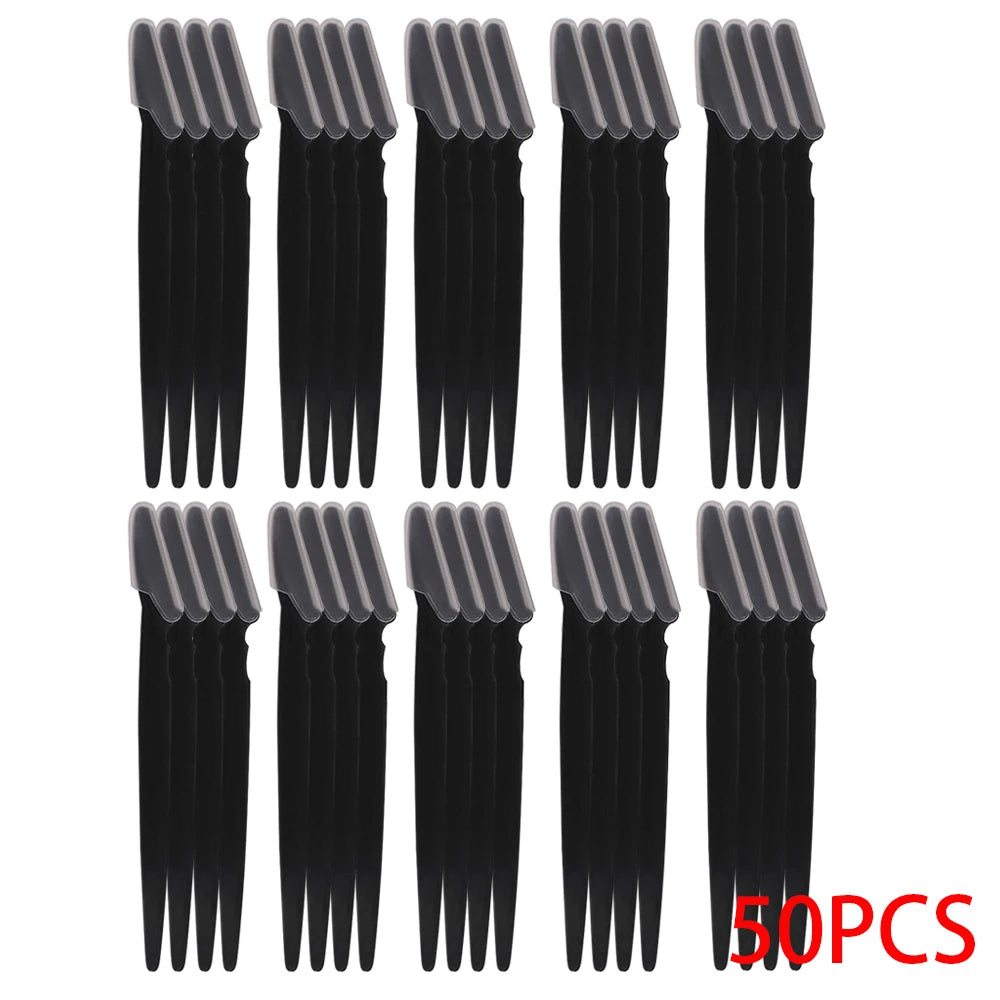 Razor Set Eyebrow Multipurpose Face Razors For Women and Men Dermaplaning Tool  Easy To Use Cutter Shaver Blades Makeup Tools
