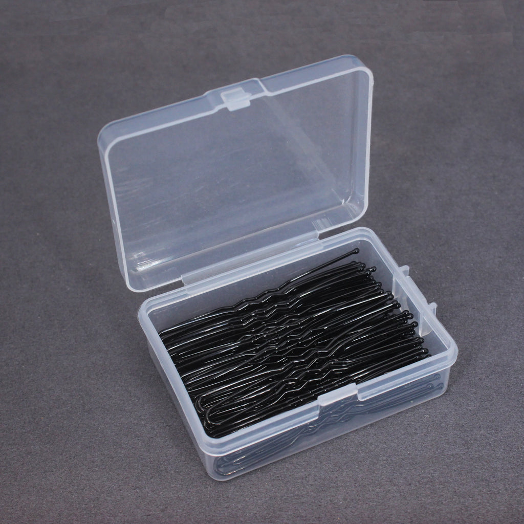 50-200PCS 6cm Basic U Shaped Gold Plated Metal Hairpin Invisible Hair Styling Bobby Pin Salon Hair Accessories Wedding Hair Grip