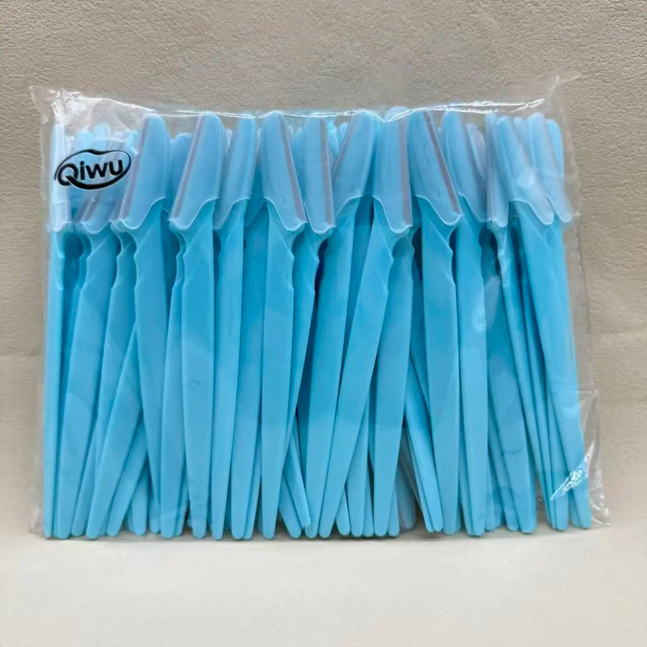 100pcs/bag  Eyebrow Trimmer Knives Portable Face Razor Hair Remover Eye Brow Trimming Shaping Epilation Hair Shaver Blades