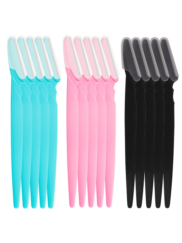 Razor Set Eyebrow Multipurpose Face Razors For Women and Men Dermaplaning Tool  Easy To Use Cutter Shaver Blades Makeup Tools