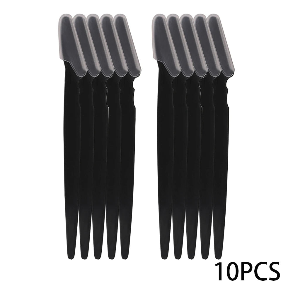 Razor Set Eyebrow Multipurpose Face Razors For Women and Men Dermaplaning Tool  Easy To Use Cutter Shaver Blades Makeup Tools