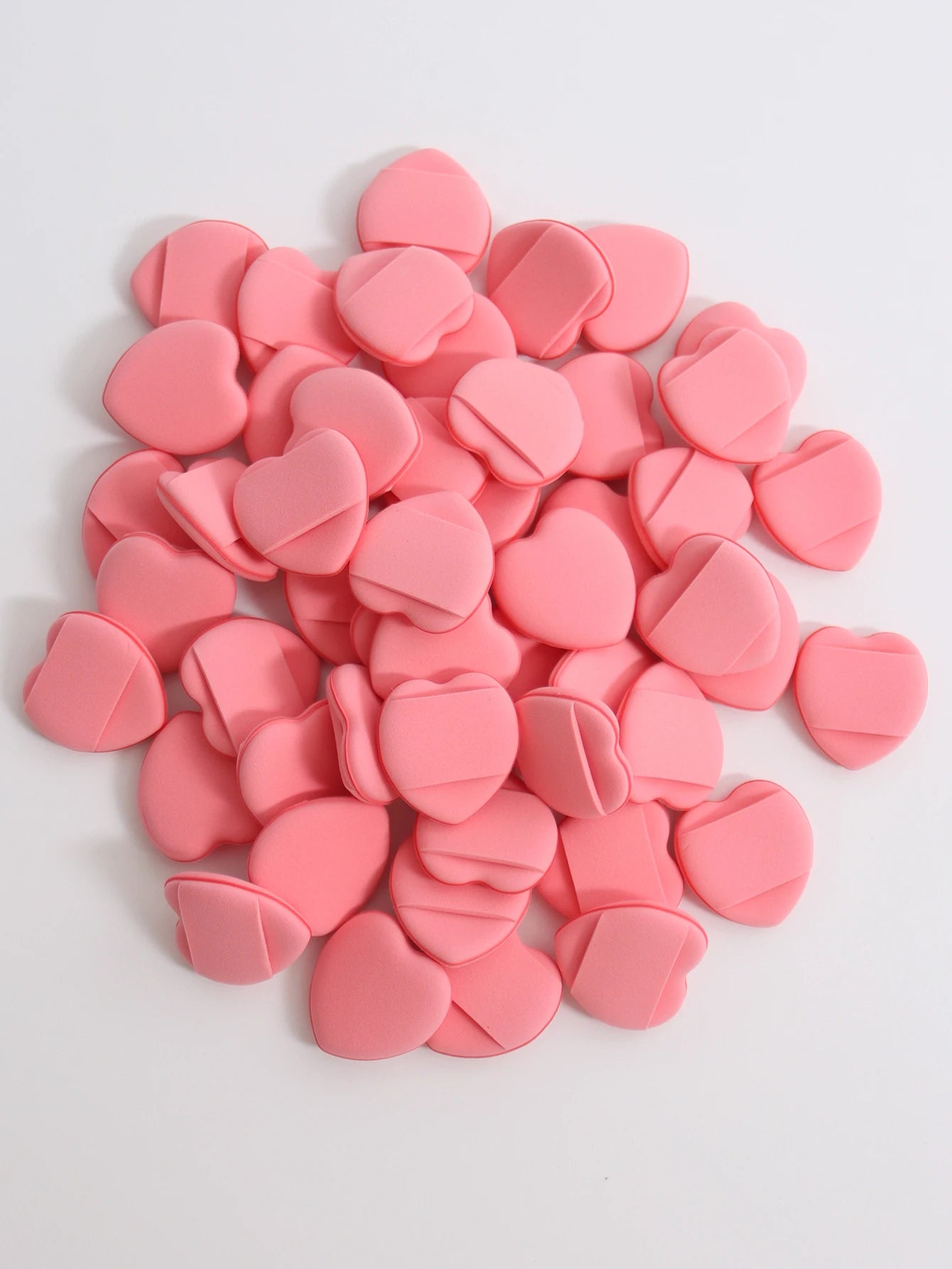 50 Mini Finger Cushions Air Cushion Powder Puff, Latex Free Mixed Sponge and Cosmetic Puff Is Used for Liquid Foundation Make-