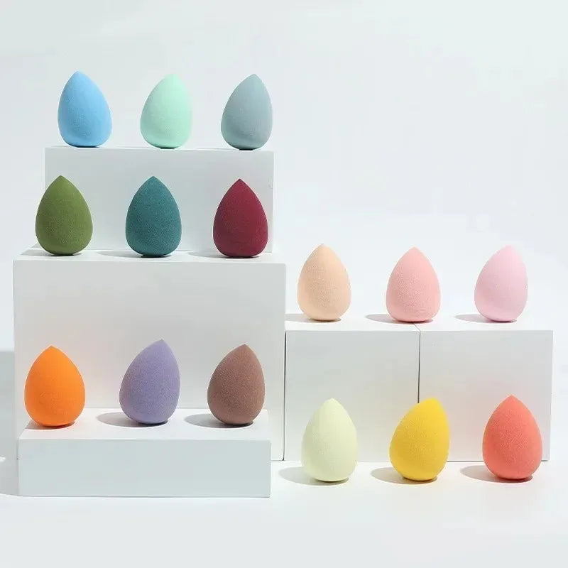 10/20piece makeup sponge set suitable for liquid BB cream powder application makeup egg dry wet dual-use powder puff girl