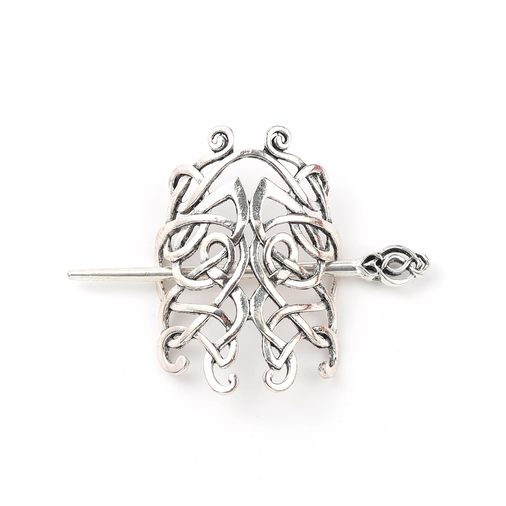 Retro Viking Irish Hairpin Hairpin Trendy Fashion Easiest for Match Celtic Knot Hair Stick Scandinavian Norwegian Style Hair Accessories Party Accessories Valentine's Day Birthday Gifts