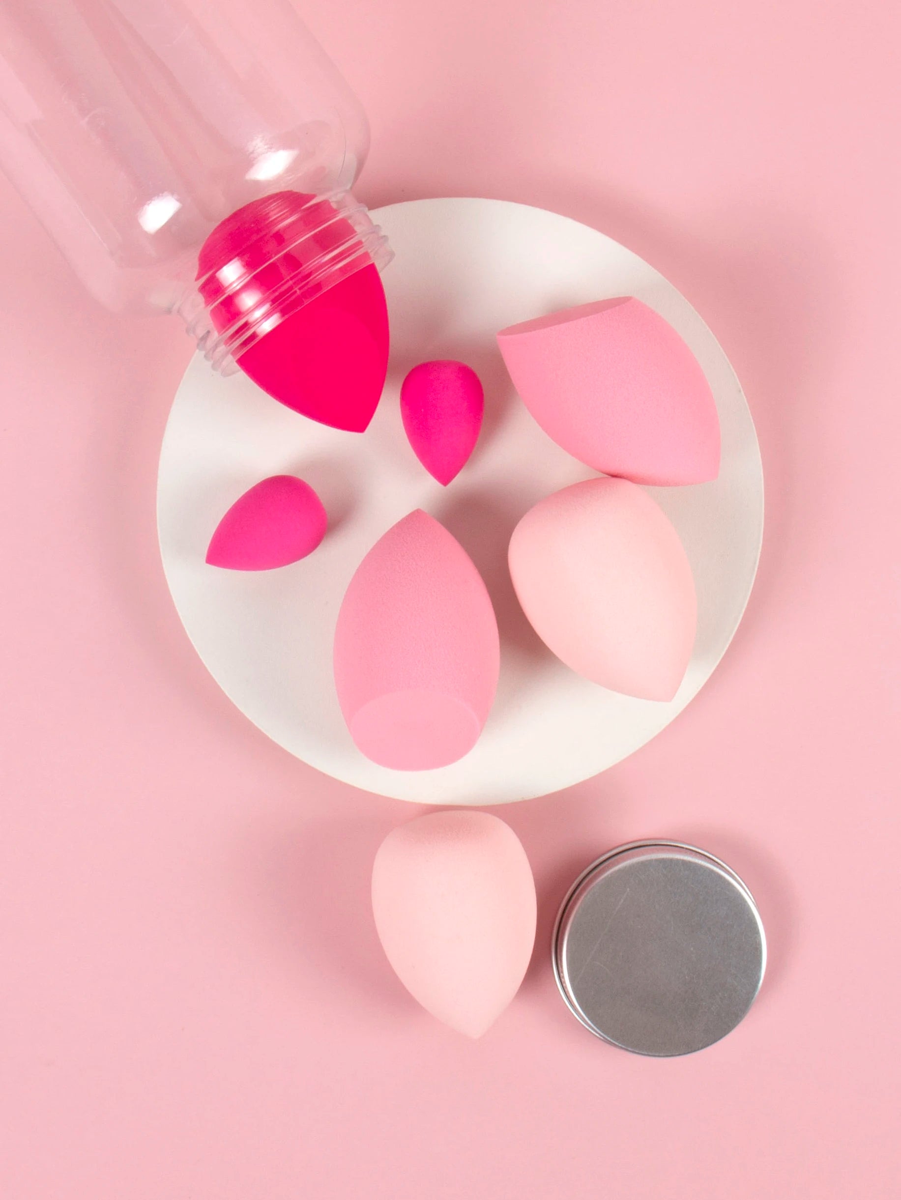 7 件套 Makeup Sponge Cosmetic Puff Foundation Sponges Blender Beauty Egg Powder Puffs Make up Accessories Women Makeup Tools
