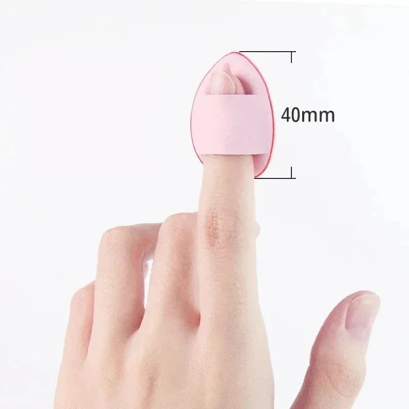 5/10PCs mini finger puff Foundation small air cushion powder sponge face concealer BB cream cosmetic applicator makeup tools